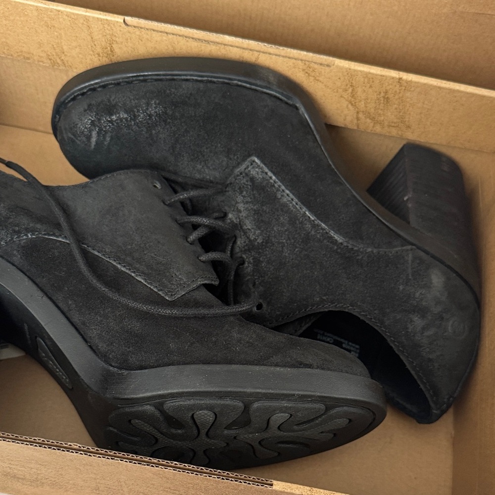 Born Black Ankle Boots